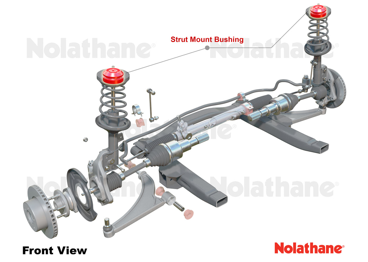 Nolathane - Performance Upper Strut Mount Kit