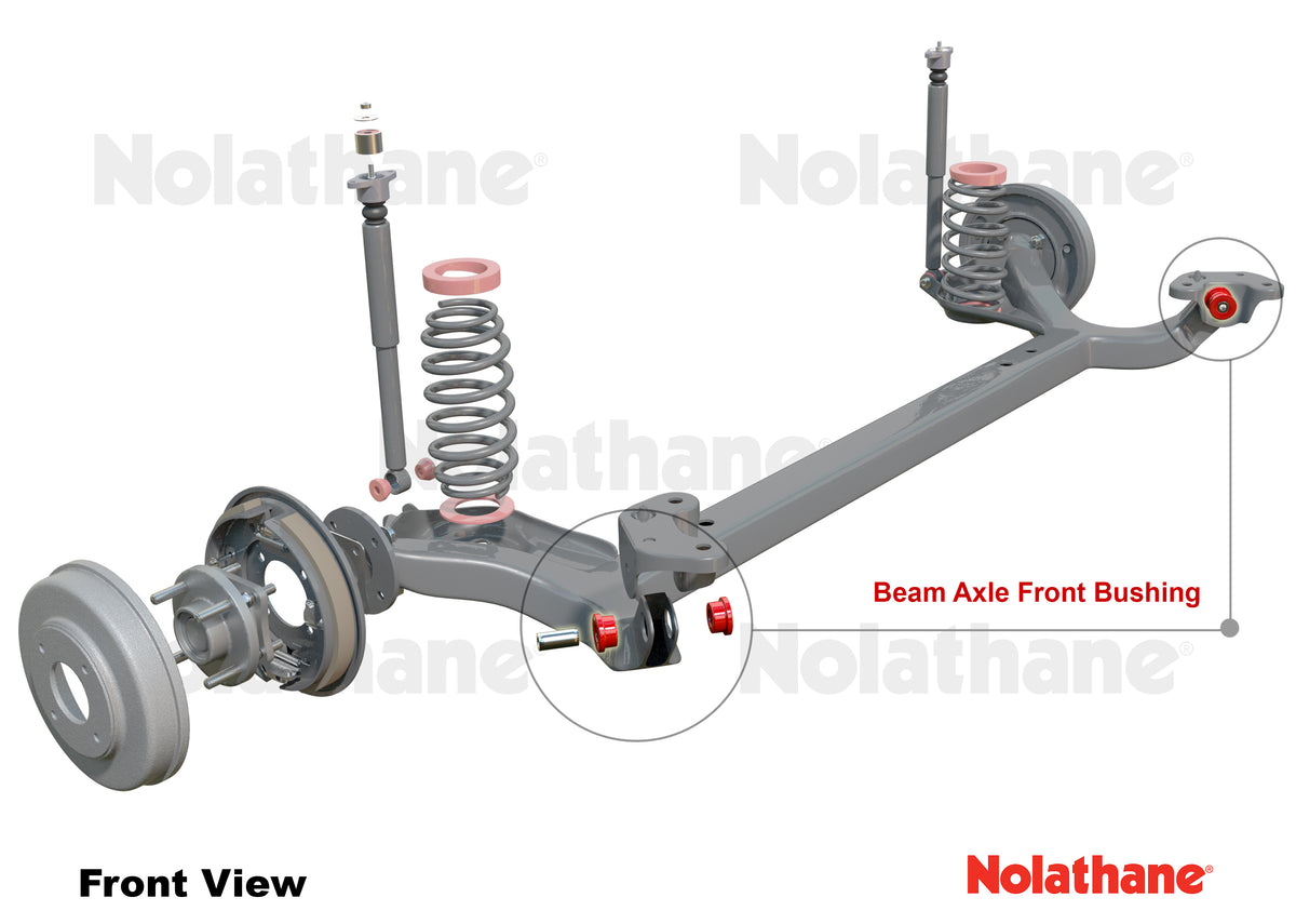 Nolathane - Rear Beam Axle Pivot Bushing Kit
