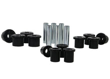 Load image into Gallery viewer, Nolathane - Rear Leaf Spring and Shackle Bushings - 4WD- With Molded Frame Shackles