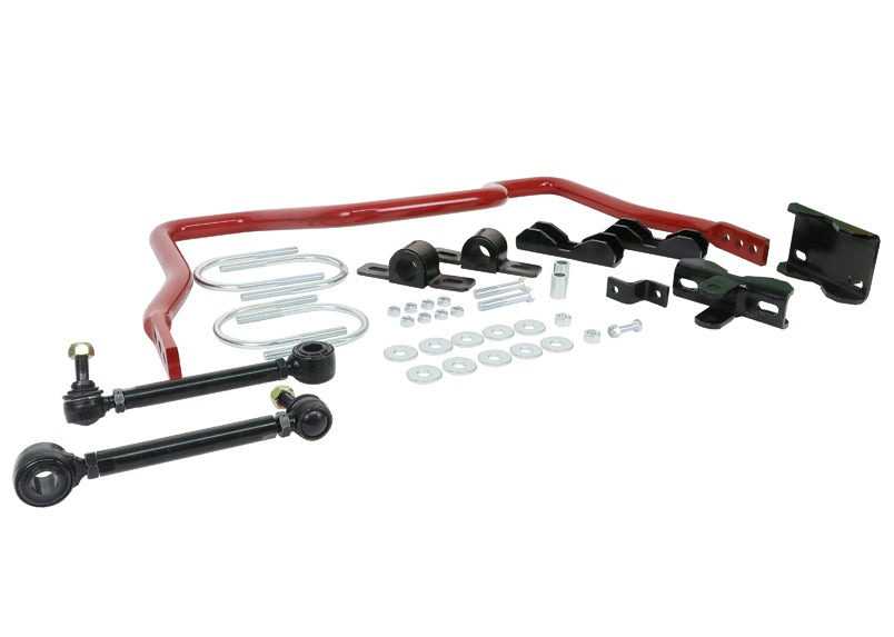 Nolathane - 30mm 3-Position HD Adjustable Rear Sway Bar, End Link and Hardware Kit