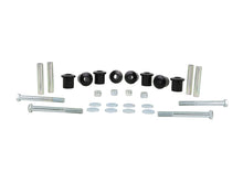 Load image into Gallery viewer, Nolathane - Front Greaseable Shackle Bushings &amp; Hardware Kit

