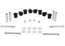 Load image into Gallery viewer, Nolathane - Front Greaseable Shackle Bushings &amp; Hardware Kit
